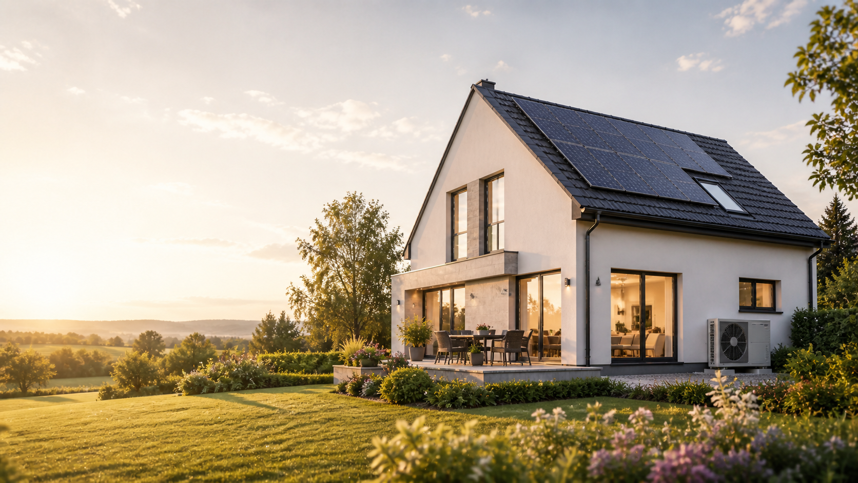 Modern saniertes Einfamilienhaus mit Photovoltaikanlage, Wärmepumpe und Garten in Baden-Württemberg